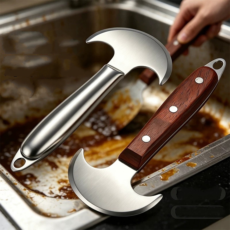 Soil Scoop Tool - Kitchen Cleaning Shovel Remove Dirt Oil