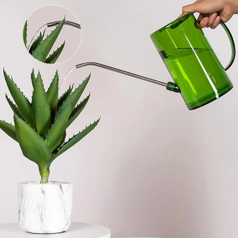 Soil Scoop Tool - 1L Long Spout Watering Can with