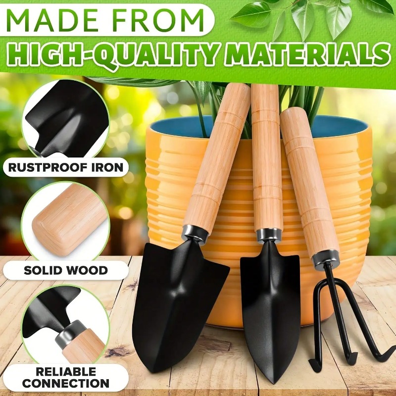 Soil Scoop Tool - 3PC/1Set Mini Gardening Tools Set Portable