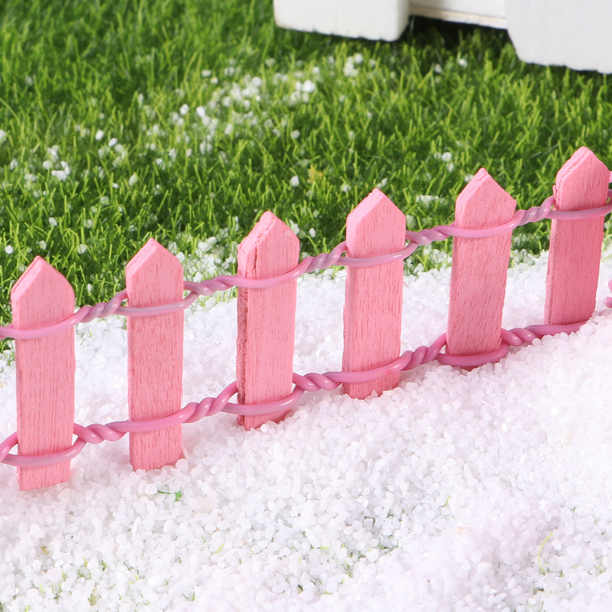 Bonsai Garden Landscape Design - 10Pcs Mini Wooden Fence Micro Garden