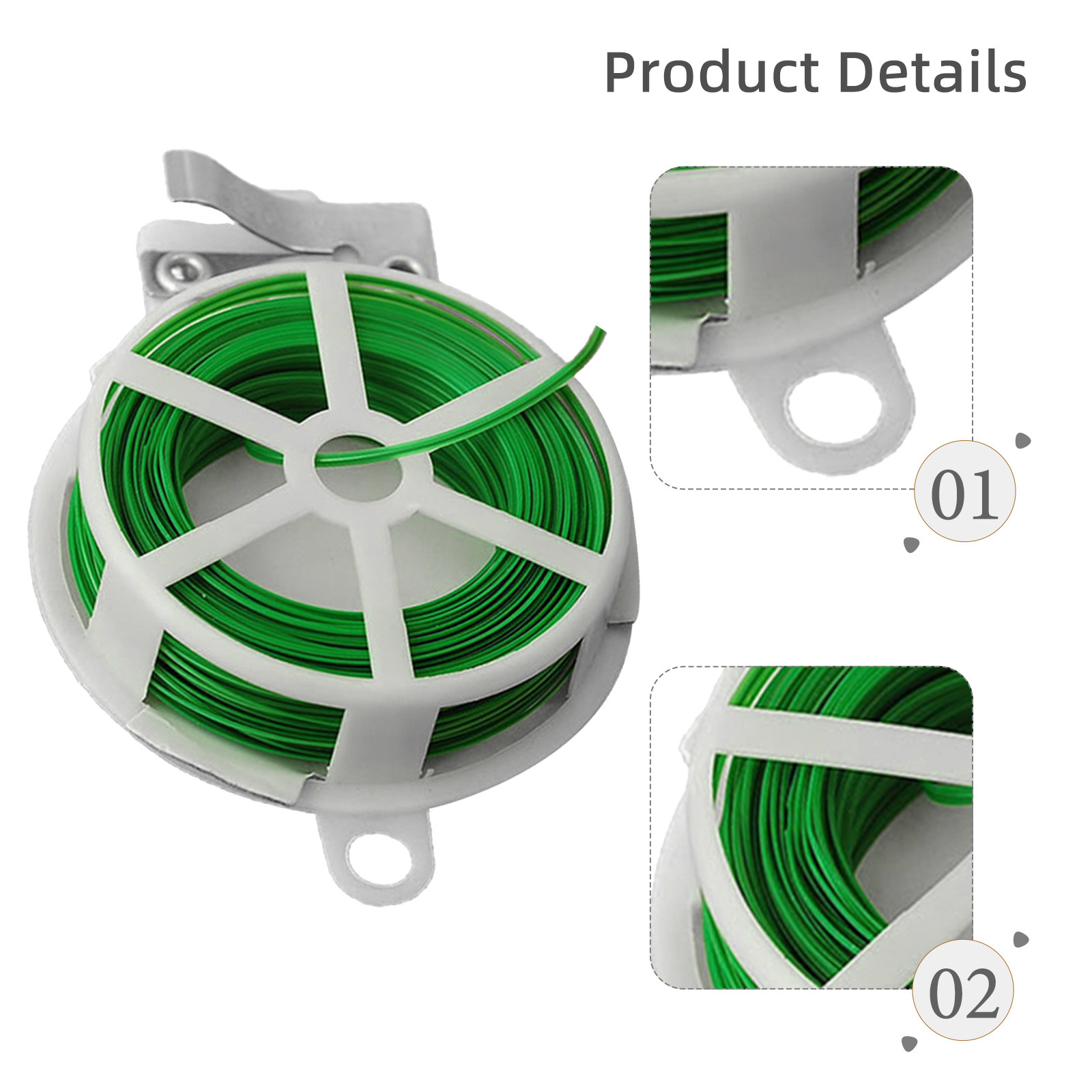 1Pcs Garden Tie Wire Cable Gre - đánh giá và giá Us Bonsai Garden