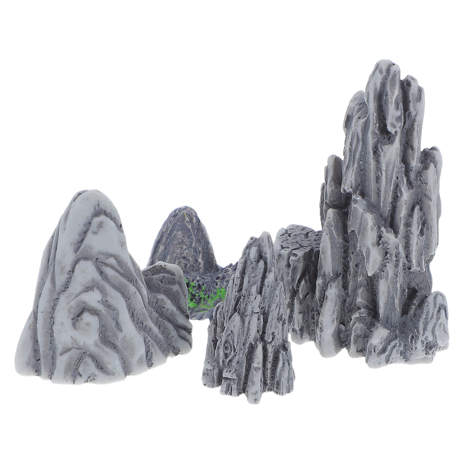 4Pcs Detailed Mini Resin Rocke - đánh giá và giá Bonsai Garden Set Up