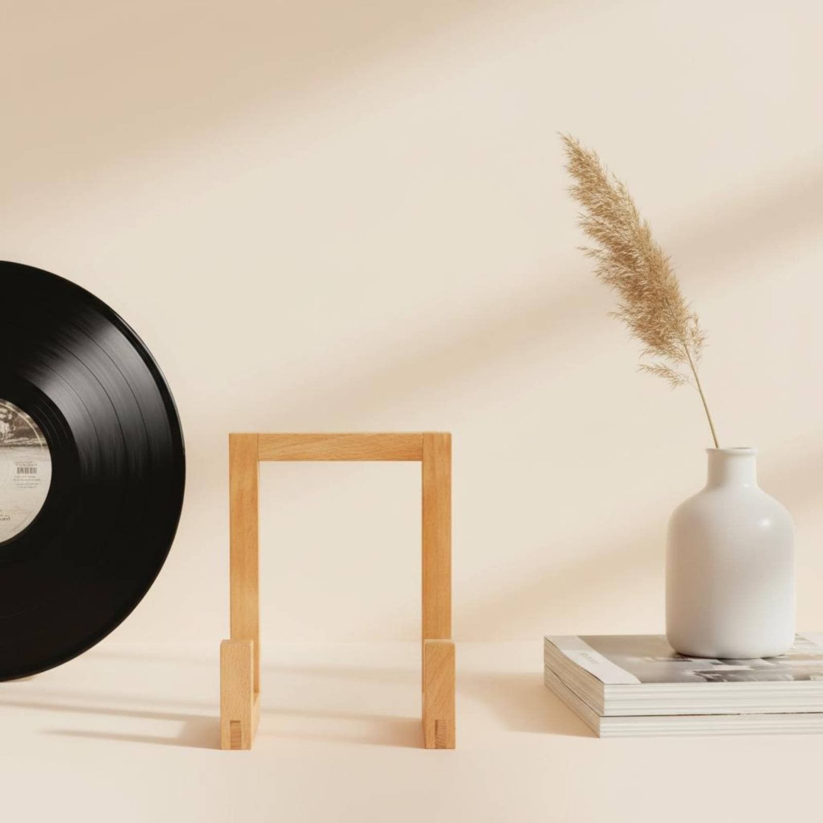 Vinyl Vinyl Stand Wooden Vinyl - đánh giá và giá Display Stand Wood