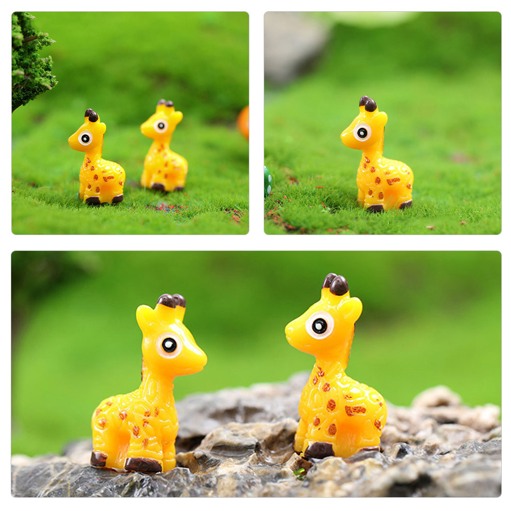 8Pcs Deer Decorations Resin Mi - đánh giá và giá Bonsai Garden Landscape Design