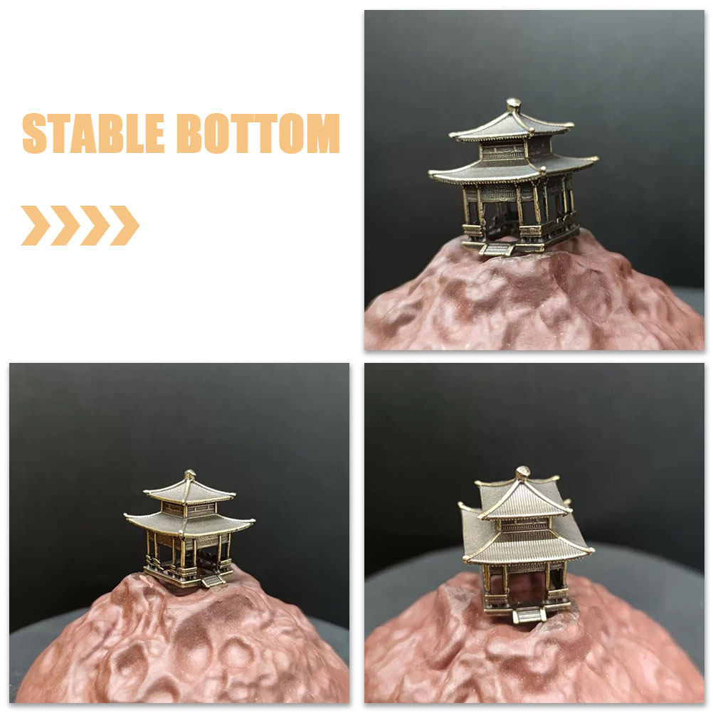 Brass Pavilion Ornament Vintag - đánh giá và giá Bonsai Garden Set Up