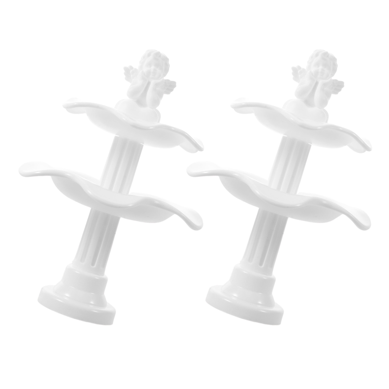 2Pcs Two-Tier Plastic Miniatur - đánh giá và giá Bonsai Garden Landscape Design