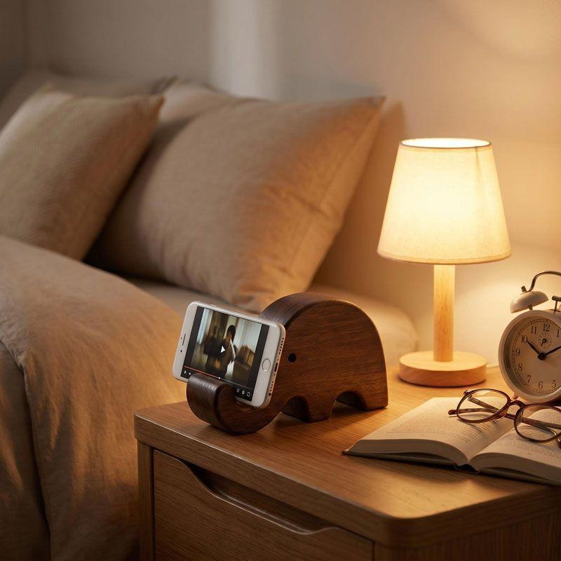 Simple Creative Solid Wood Bla - đánh giá và giá Display Stand Wood