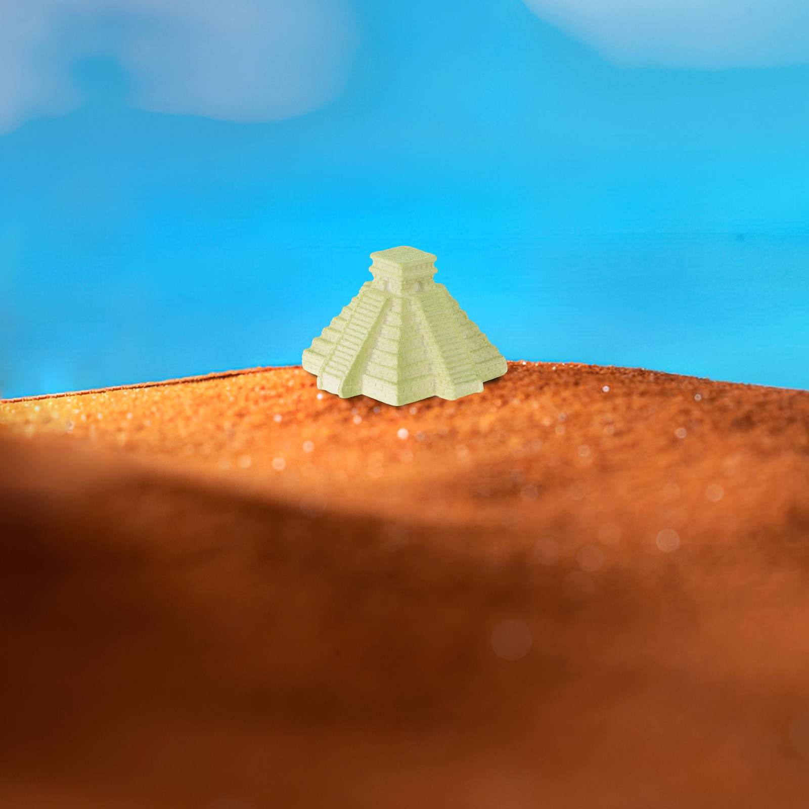 10Pcs Miniature Resin Pyramid  - đánh giá và giá Bonsai Garden Set Up