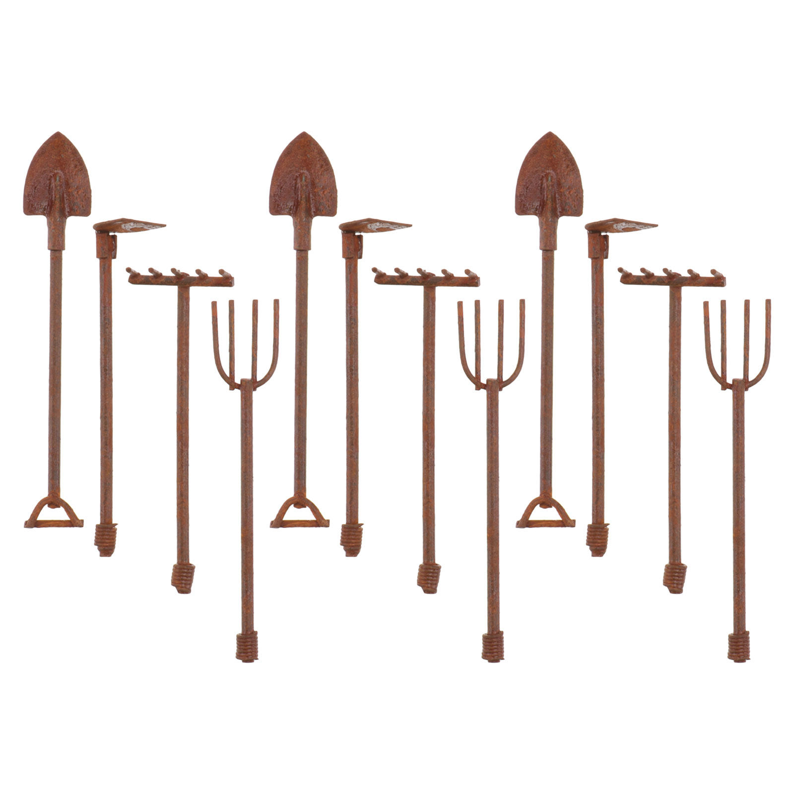 12Pcs Finish Miniature Garden  - đánh giá và giá Bonsai Garden Set Up