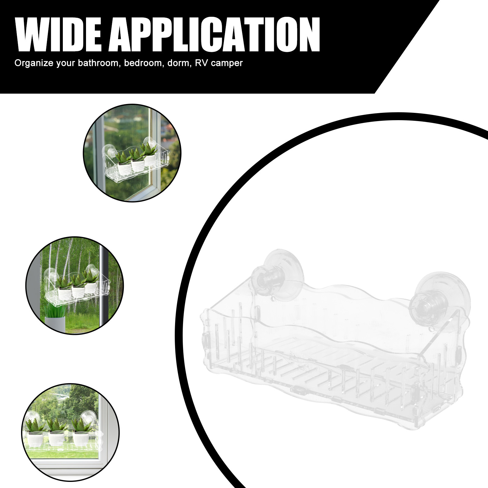 Suction Cup Planter Acrylic Tr - đánh giá và giá Us Bonsai Garden