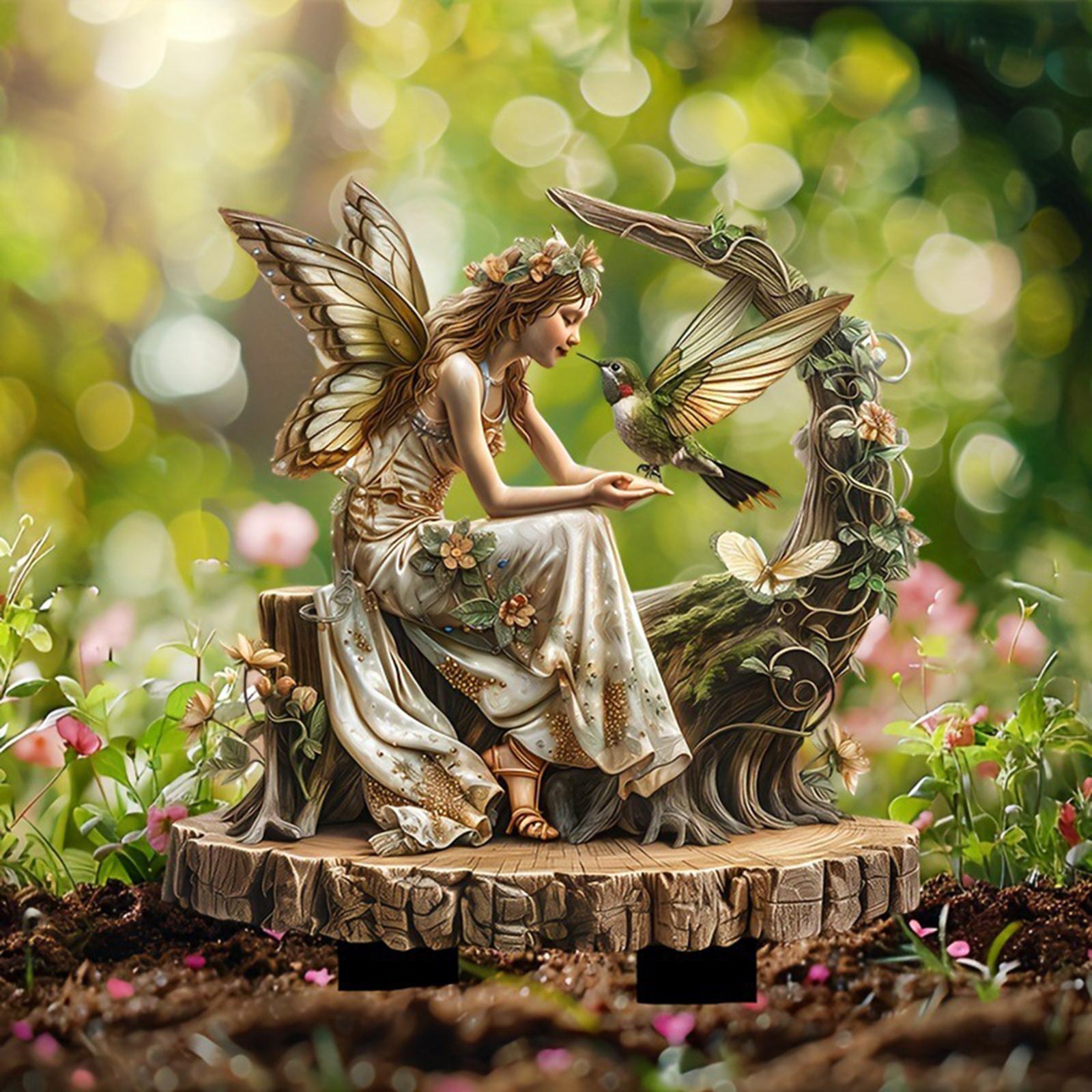 Fairy Decorative Garden Stake  - đánh giá và giá Bonsai Garden Indoor