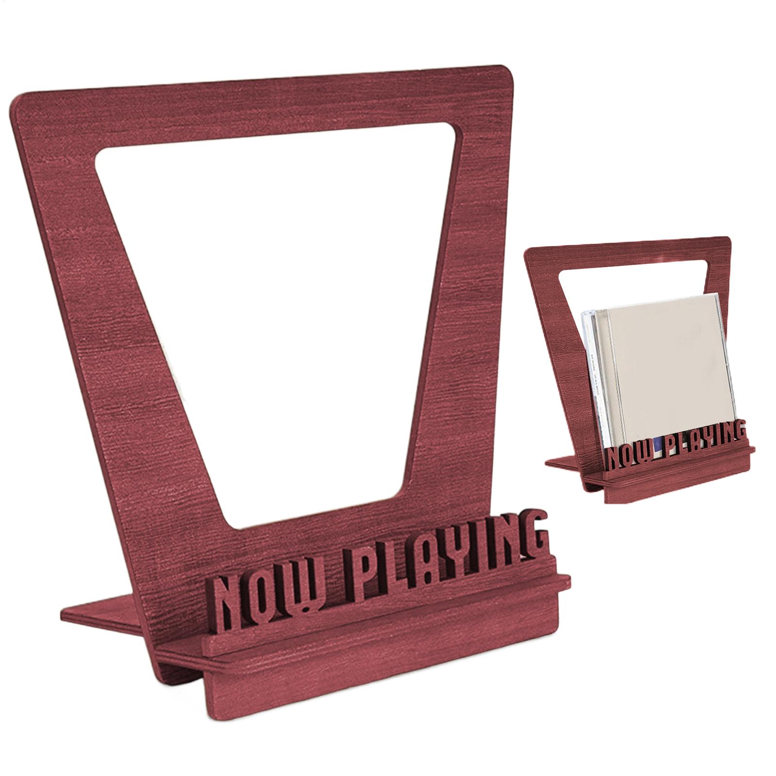Wooden Record Holder Playing W - đánh giá và giá Display Stand Wood