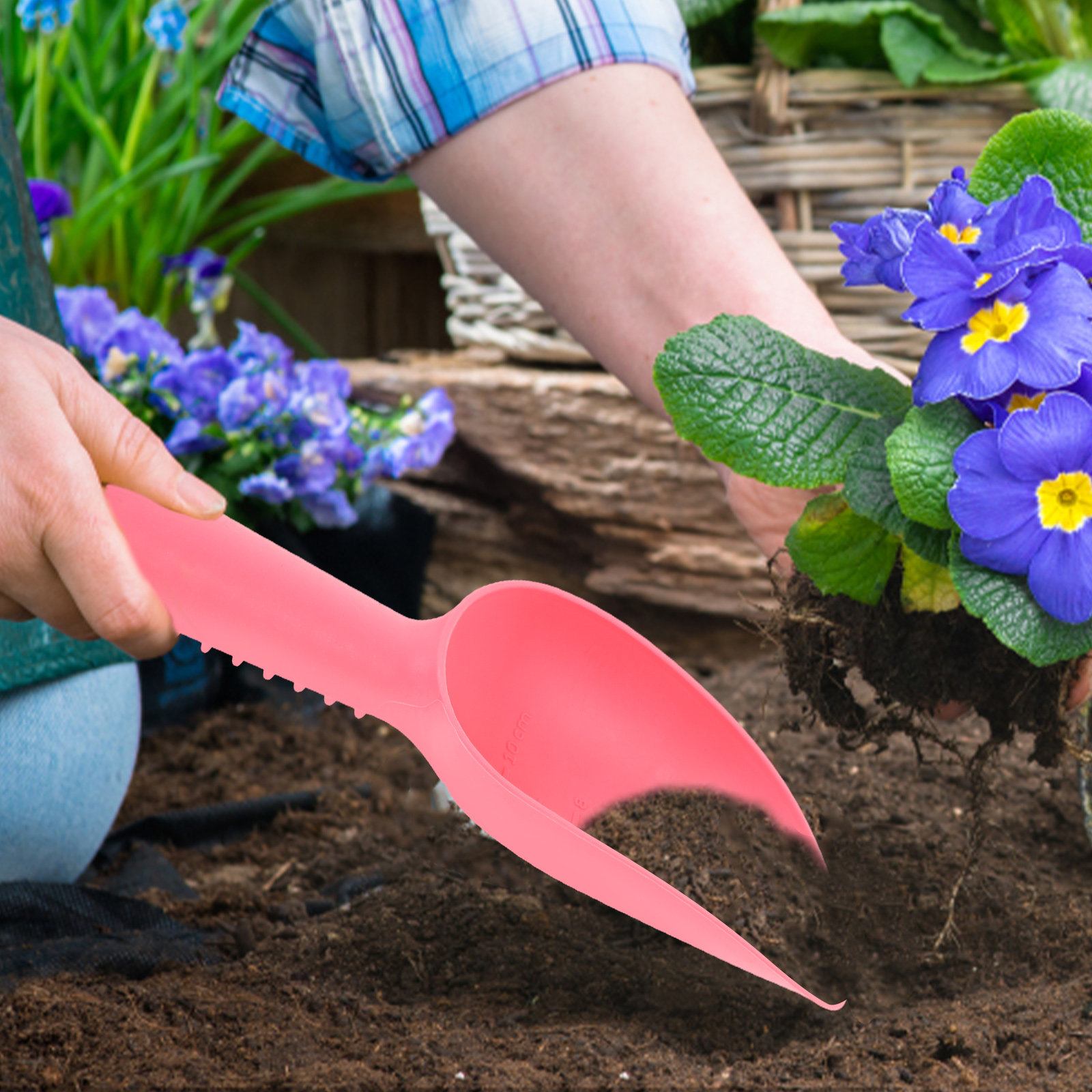 2Pcs Plastic Garden Scoop Hand - đánh giá và giá Soil Scoop Tool