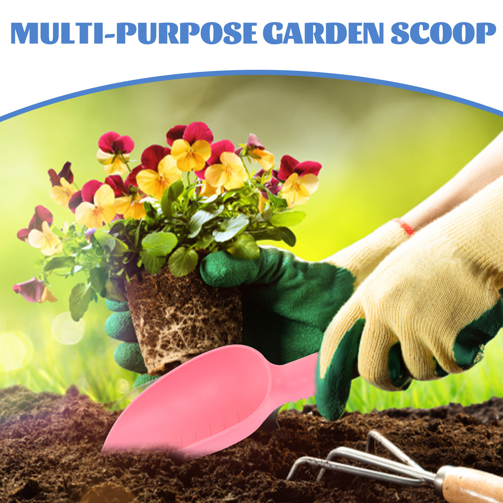 2Pcs Plastic Garden Scoop Hand - đánh giá và giá Soil Scoop Tool