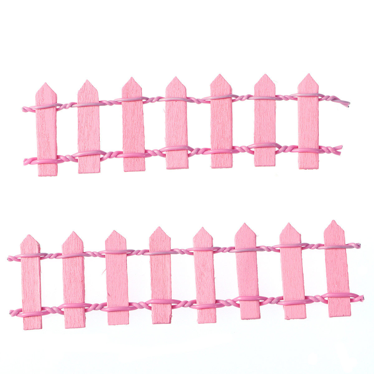 10Pcs Mini Wooden Fence Micro  - đánh giá và giá Bonsai Garden Landscape Design