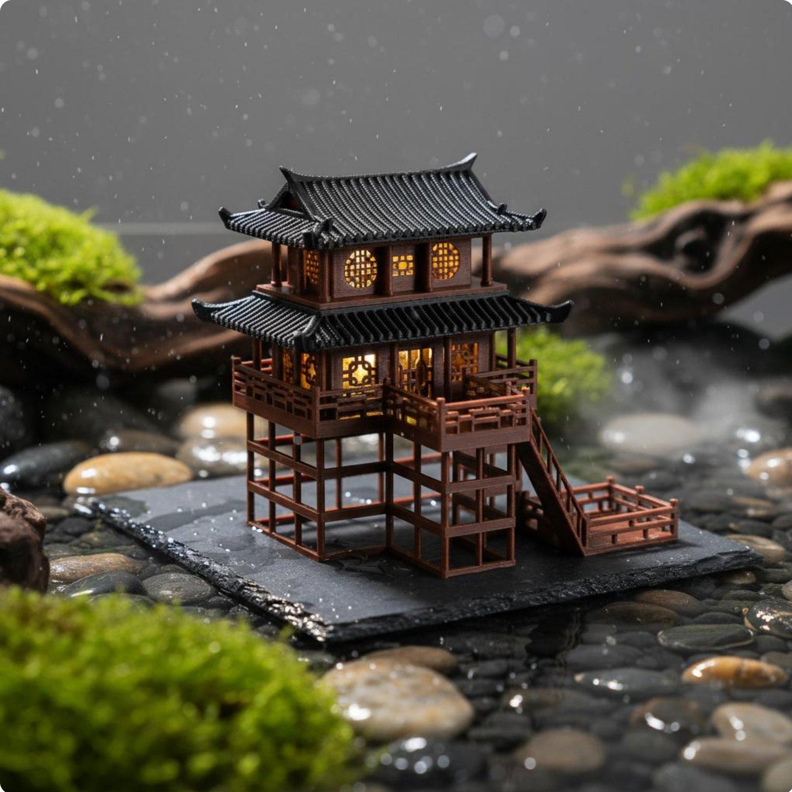 Bonsai House Tabletop Plastic  - đánh giá và giá Us Bonsai Garden
